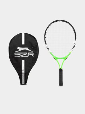 Junior Slazenger 21" Green Smash Tennis Racquet with cover