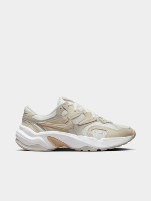 Nike Women's Runinspo White/Beige Sneaker