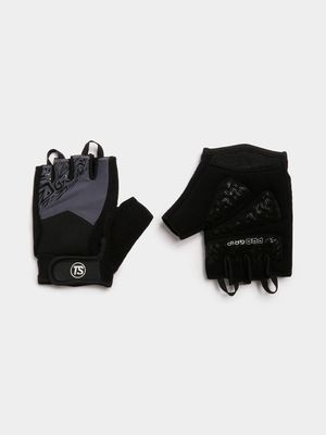 TS Pro-Grip Grey Fitness Gloves