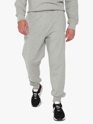 Men's Plus Jeep Grey Fleece Joggers