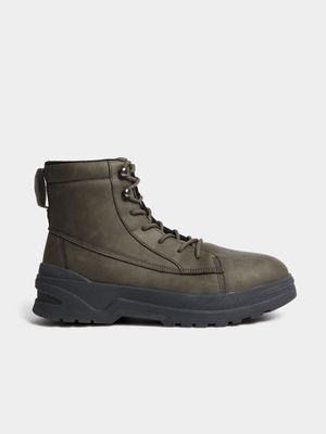 Men's Markham Chunky Combat Fatigue Boots