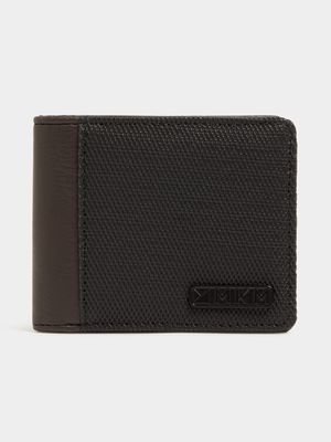 Men's Markham Block Black/Brown Wallet