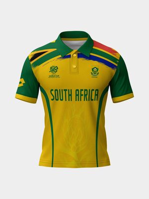 Youth Lotto Protea T20 World Cup Yellow/Green Jersey