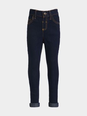 Jet Younger Boys Dark Blue Denim Jeans