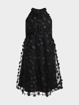 Older Girls Drop Hem Organza Party Dress