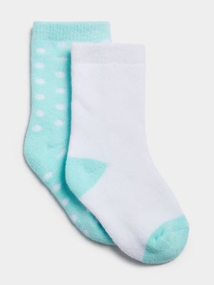 Jet Infant Boys Harbor Gray 2 Pack Socks