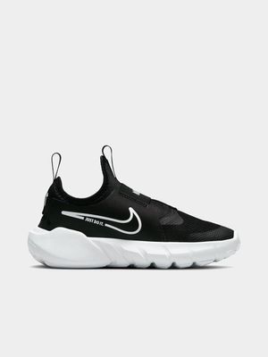 Junior Pre-School Nike Flex Runner 2 Black/White Shoe