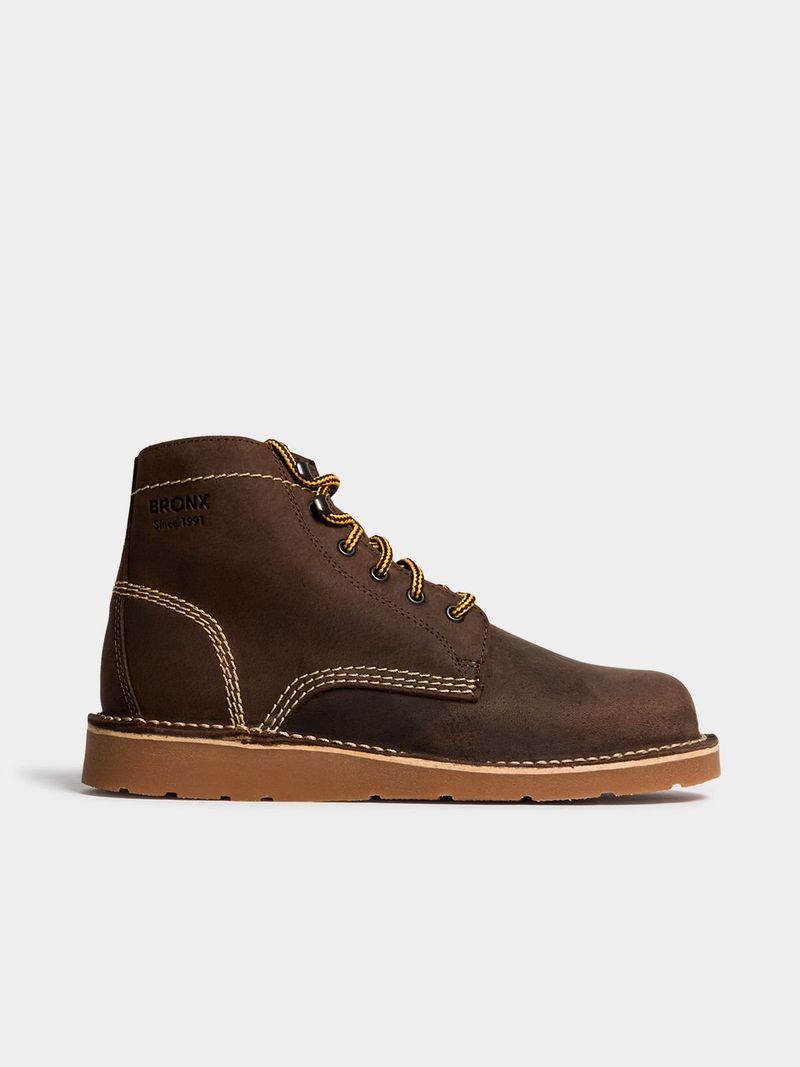 Mens Bronx Apache Brown Boot Bash