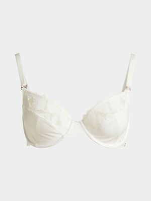 Soft Cup Bra with Lace Trim