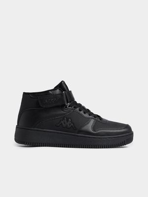 Men's Kappa Maserta Mid Black Sneaker