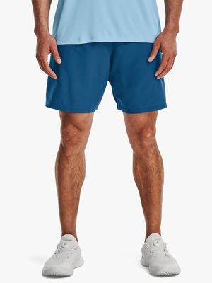 Mens Under Armour Woven Graphic Teal Shorts