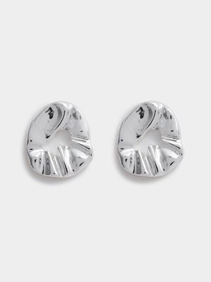 Molten Cut Out Stud Earrings