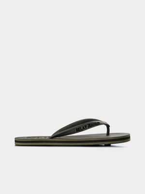 RJ Fatigue/Black Classic Rubber Flip Flop