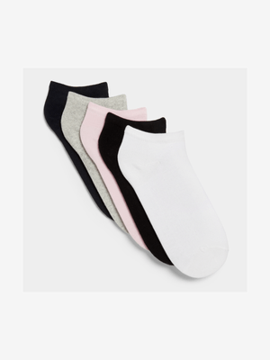 Women's 5 Pack Trainer Socks