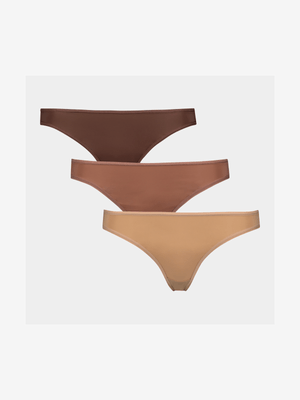 3 Pack Brazillian Panties