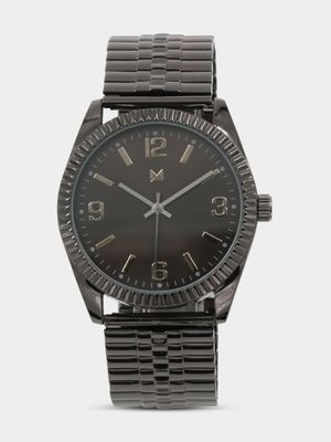 Men's Markham Formal Metal Expansion Grey Watch