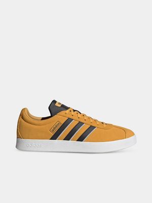 Mens adidas VL Court Yellow/Black Sneakers