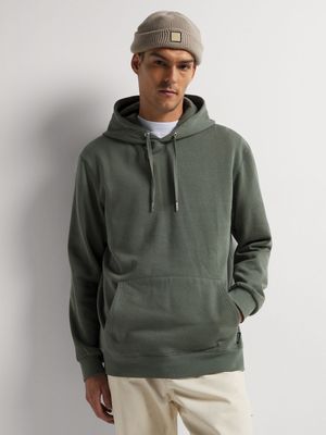 Men's Markham Basic Moss Green Hoodie