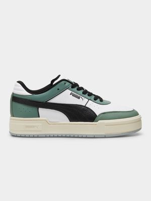 Puma Men's CA Pro Sports White/Green Sneaker