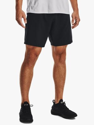 Mens Under Armour Woven Graphic Black Shorts