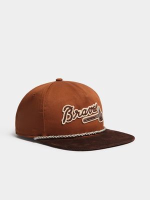 New Era Corduroy Graphic 9Fifty Brown Cap