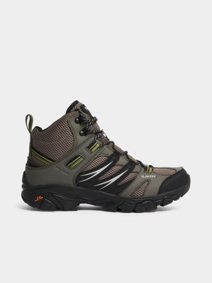 Mens Hi-tec Tarantula Mid Olive/Black Boot