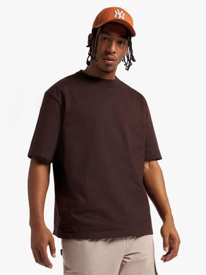 Men's Brown Essential Boxy Top