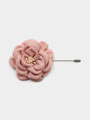 Men's Markham Buttercup Pink Lapel Pin