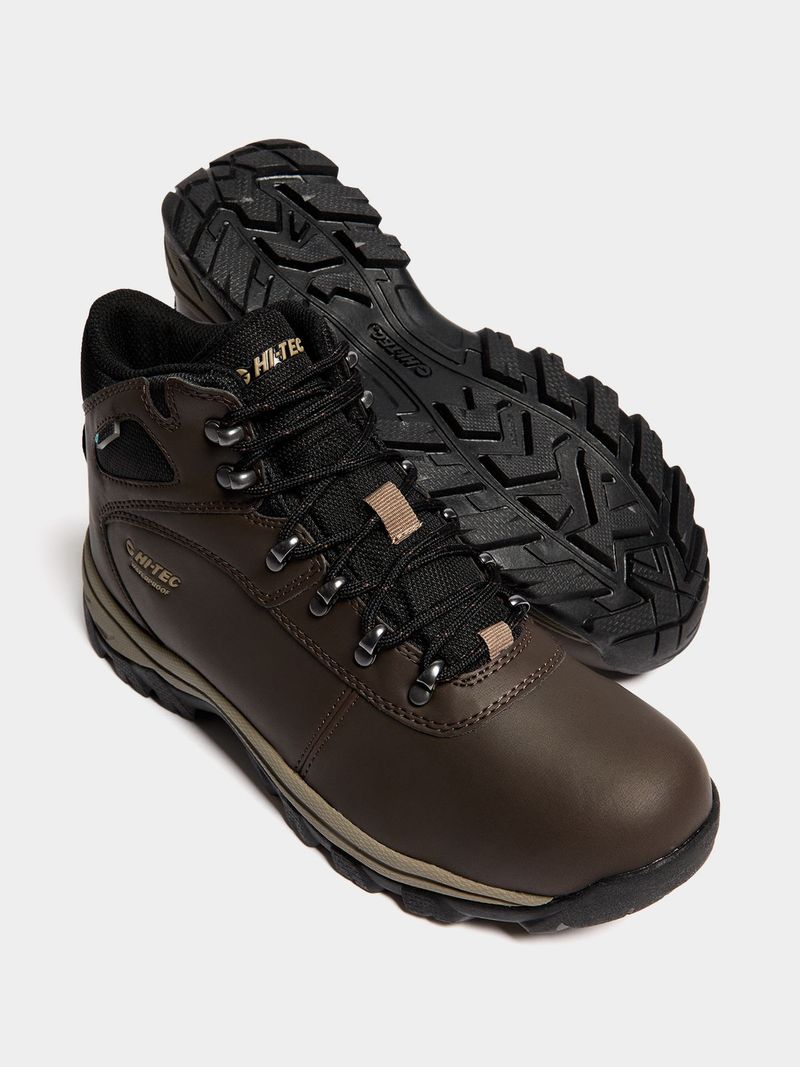 Mens Hi tec Altitude Base Camp Lite Brown Boot Bash