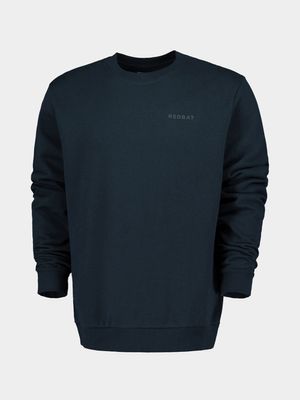 Redbat Classics Men's Navy Crew Sweater