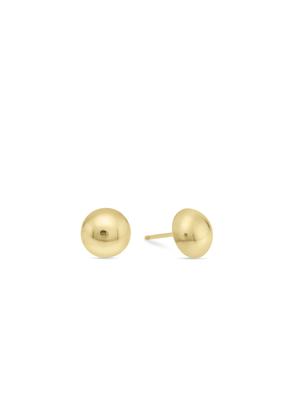 Yellow Gold Classic +- 8mm Half Ball Studs