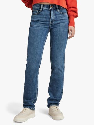 G-Star Women's Strace Straight Stretch Jeans