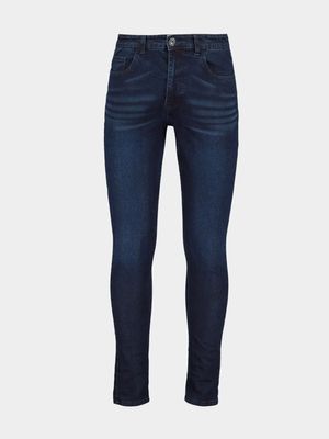 Men's Dark Blue Skinny Jeans