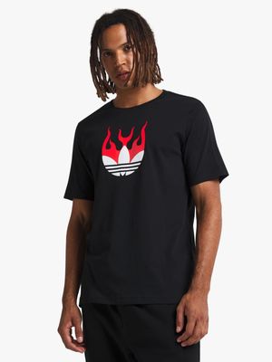 adidas Originals Men's Black T-Shirt