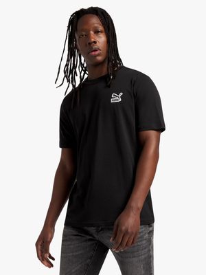 Puma Men's Prime Classics Black T-Shirt