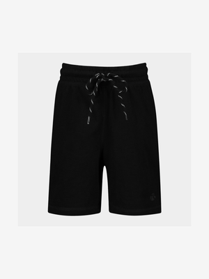 Boys Ts Black Pull On Shorts