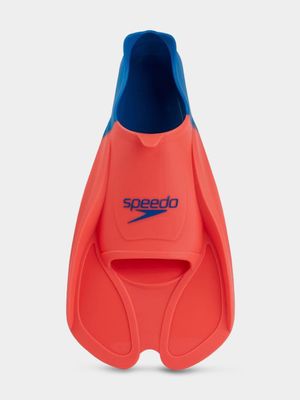 Speedo Biofuse Tangerine/Blue Training Fins