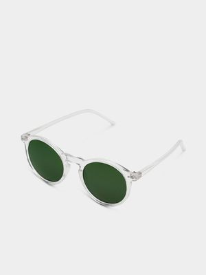 Men's Markham G15 Round Clear Sunglasses