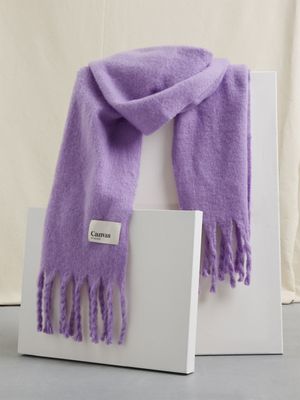 Canvas Fluffy Chunky Scarf