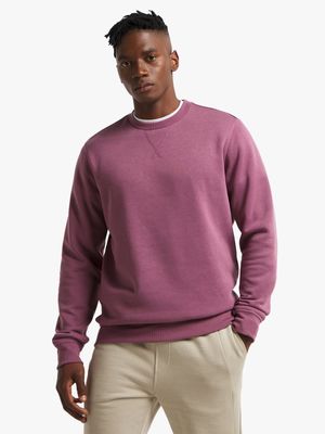 Mens TS Dynamic Fleece Rose Crew Top