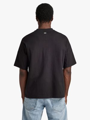 G-Star Men's Motion Boxy Black T-Shirt