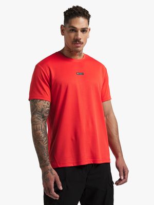 Mens TS Dri-Tech One More Lap Orange Performance Tee