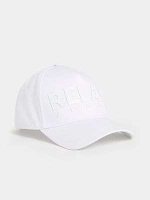 RJ White Patented Branding 5 Panel Dart Peak Cap