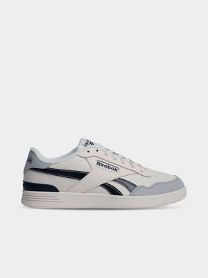 Men's Reebok Court Advance Clip Cream/Navy Sneaker