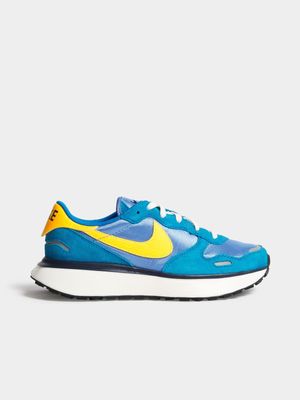 Nike Women's Phoenix Waffle Blue/Orange/Sail Sneaker