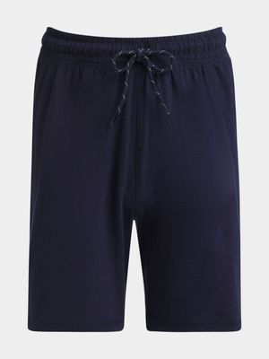 Boys TS Navy Football Shorts