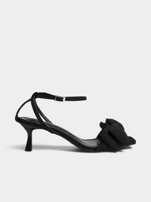 Bow Detail Heeled Sandals