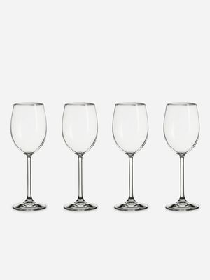 Forum white wine glass set/4