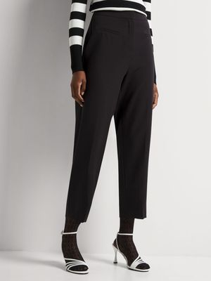 Slim Leg High Waist Front Pocket Pants