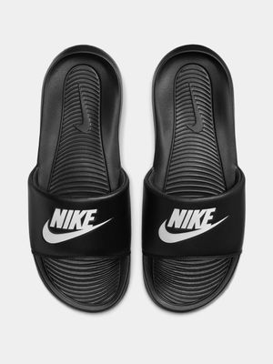 Nike black and gold sliders best sale